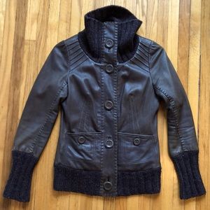 Mackage leather jacket